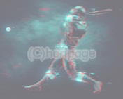 �싅�̃C�`���[���񂪃o�b�e�B���O���Ă���摜